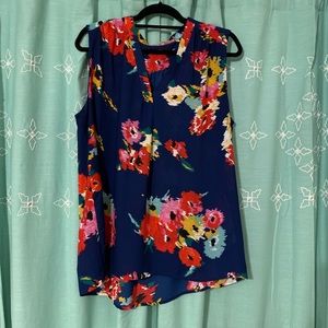 Blue Violet and Claire Top